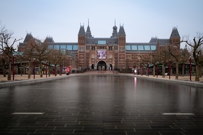 photos of Amsterdam - Rijksmuseum Reflecting Pool