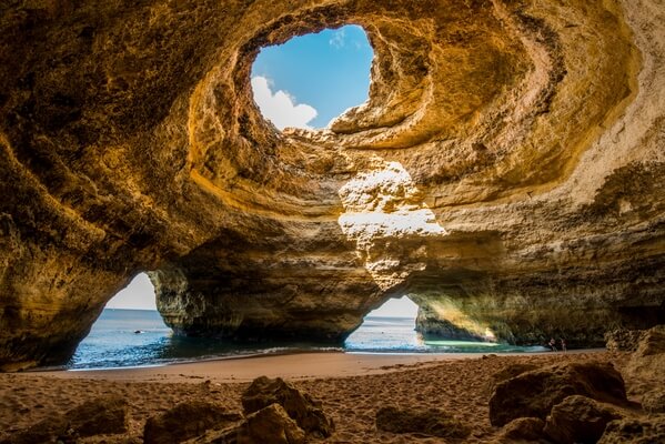 Benagil Cave, the Algarve, Portugal