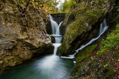 Slovenia instagram spots - Brdarjev Slap (Brdar Waterfall)