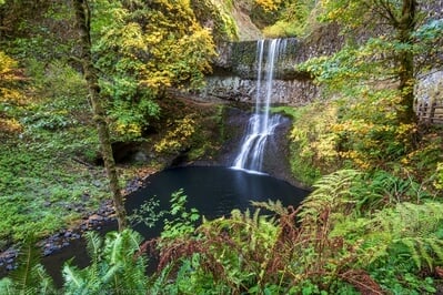 Oregon photo locations - Lower South Falls