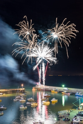 photos of South Wales - Saundersfoot Fireworks