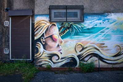 pictures of South Wales - Cwmafan Street Art