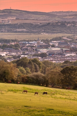 photography spots in Neath - View from Tonna Bridleway