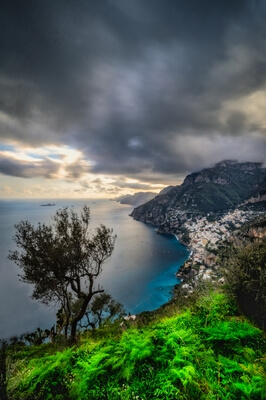 photo spots in Naples & the Amalfi Coast - Sentiero degli Dei – Gods’ Pathway – Viewpoint over Positano