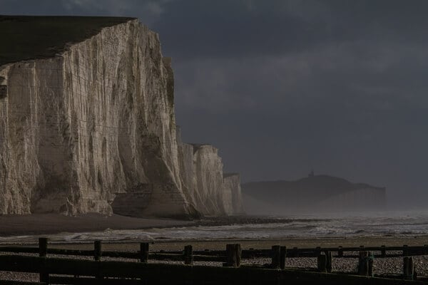 The Seven Sisters at Cuckmere on the Sussex coast
