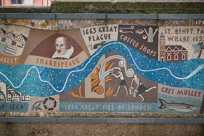 photos of London - Queenhithe Mosaic