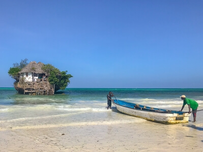 Zanzibar Island photography spots - The Rock Restaurant