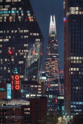 Greater London instagram spots - View from Waterloo Bridge