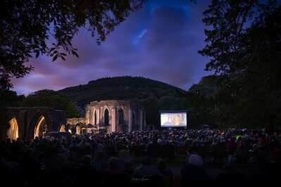 pictures of South Wales - Outdoor Cinema