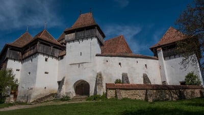 Romania photography spots - The Fortified Church in Viscri Village