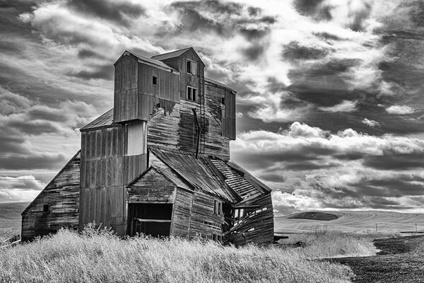Old Grain Elevator, Hwy 195, Palouse Country