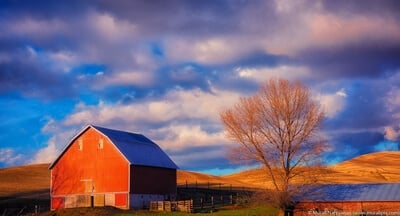 instagram spots in United States - Old Albion Road Barn