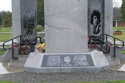 instagram spots in King County - Jimi Hendrix Memorial