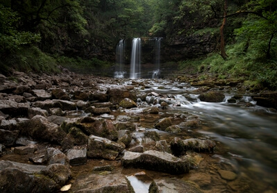 photos of South Wales - Four Falls