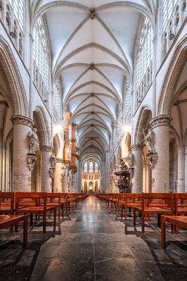 images of Brussels - St Michael and St Gudula Cathedral - Interior
