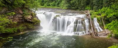 Washington photography locations - Lower Lewis River Falls