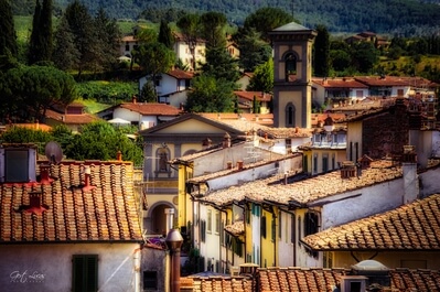 Toscana instagram locations - Piazza Matteotti, Greve