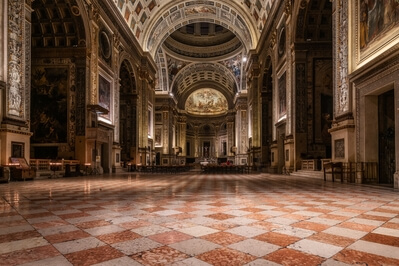 Mantua Saint Andrew’s Cathedral Interiors