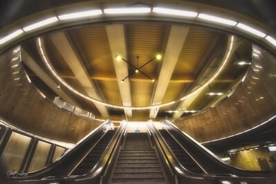 Brussels photo guide - Aumale Subwaystation, Brussels