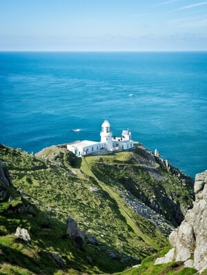 England photography locations - Lundy Island - north west lighthouse