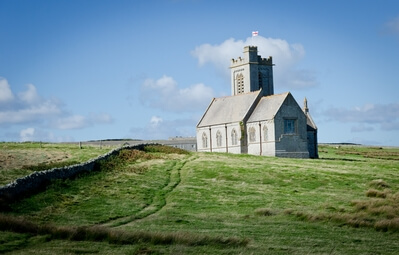 England photo locations - Lundy Island - St Helens church