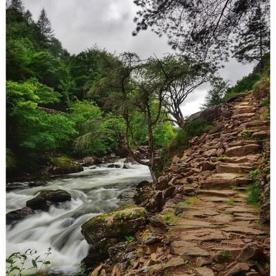 Wales instagram locations - Aberglaslyn Pass,  Snowdonia National Park, Wales