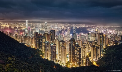 Hong Kong Island photography spots - Hong Kong Peak Tower