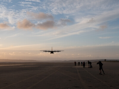images of South Wales - RAF Beach Landing Exercises