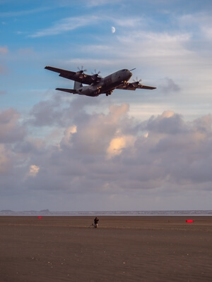 pictures of South Wales - RAF Beach Landing Exercises