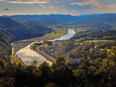 Slovenia photo spots - Sava River Views from St Mohor Church