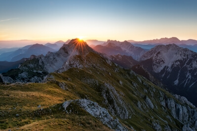 instagram spots in Slovenia - Mt Stol / Hochstuhl (2236m)