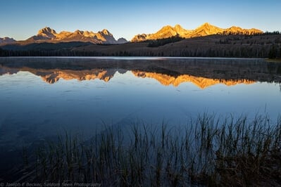 Custer County instagram locations - Little Redfish Lake