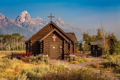 photo spots in Wyoming - Chapel of the Transfiguration
