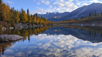 Alaska photography locations - Mccarthy Lake Reflections View