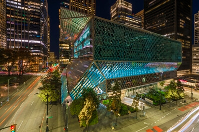 pictures of Seattle - Seattle Central Library