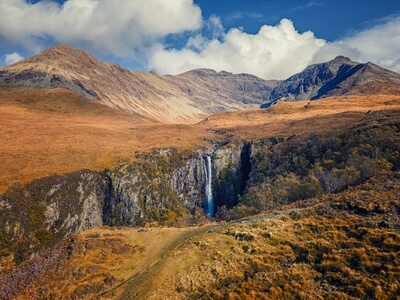 photography locations in Isle Of Skye - Eas Mòr Waterfall