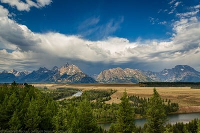 Wyoming photography locations - Snake River Overlook