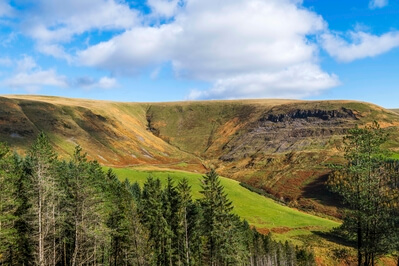 pictures of South Wales - Head Of The Garw Valley