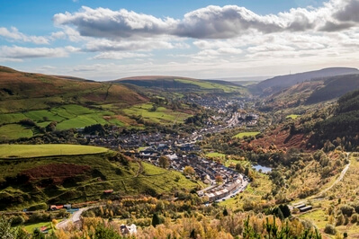 photos of South Wales - Head Of The Garw Valley