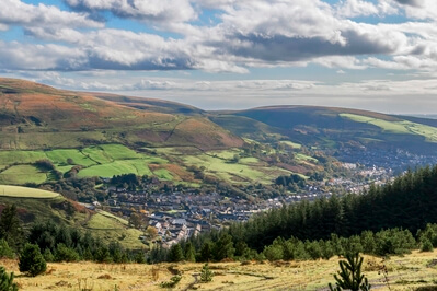 photos of South Wales - Head Of The Garw Valley