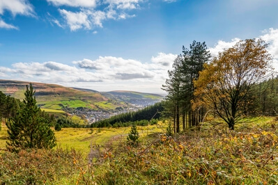 images of South Wales - Head Of The Garw Valley