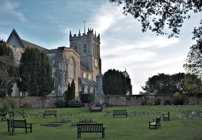 England photography locations - Christchurch Priory