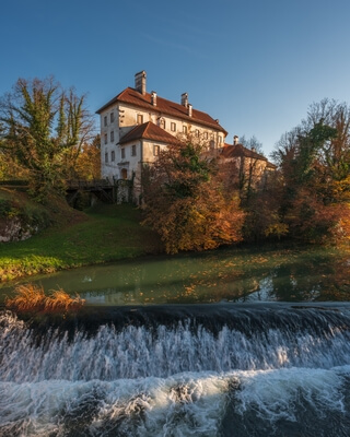 Slovenia photo spots - Gradac Castle on Lahinja River