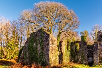 images of South Wales - Candleston Castle, Merthyr Mawr