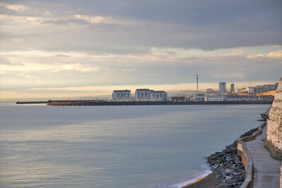 photo locations in England - Brighton Marina from undercliff walk