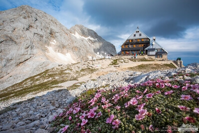 instagram spots in Slovenia - Kredarica Mountain Hut