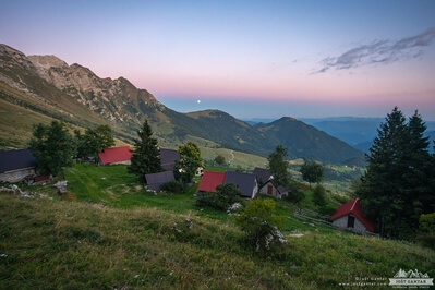 Slovenia instagram spots - Planina Zaslap 