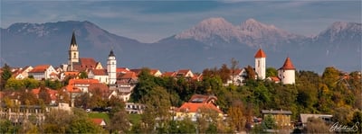 Slovenia photo spots - Kranj Town Skyline