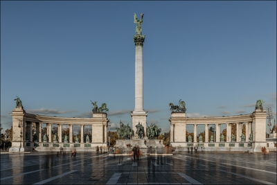 photos of Budapest - Hősök Tere (Heroes' Square)