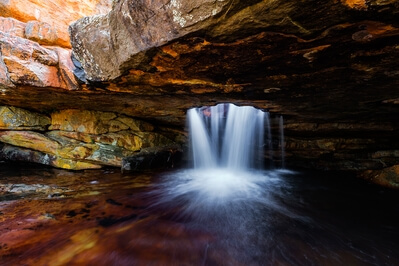 photo spots in South Africa - Gifberg Pothole Waterfall